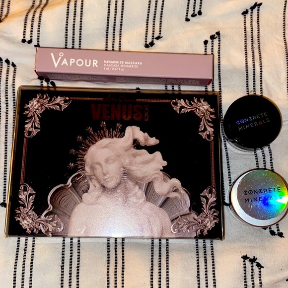 New Makeup Lot! LIME CRIME VENUS IMMORTALIS CONCRETE MINERALS VAPOUR MASCARA - Picture 2 of 10